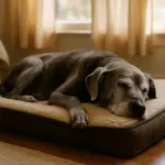 Cane anziano che dorme di più: quando è normale e quando preoccuparsi