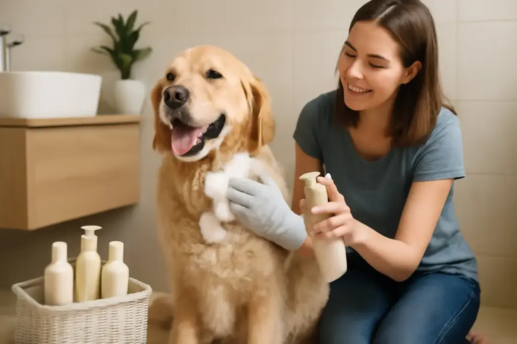 Bagno secco per cani: cos’è e quando preferirlo alla doccia Classifica dei prodotti più delicati