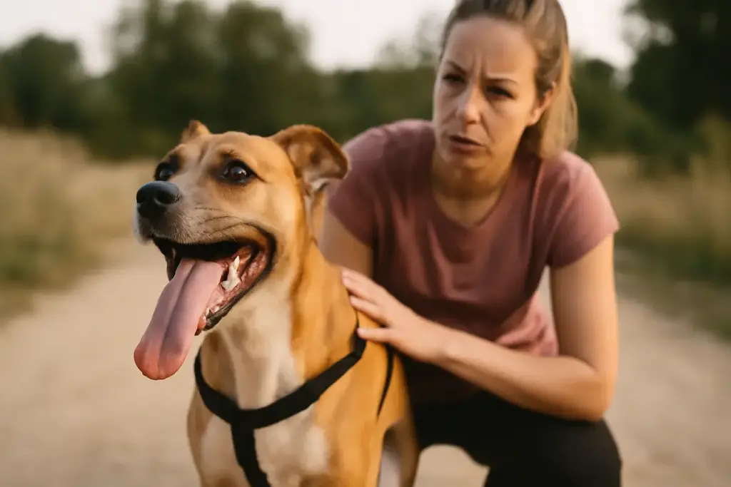 Il cane respira affannosamente dopo una corsa? Quando preoccuparsi e come agire al meglio