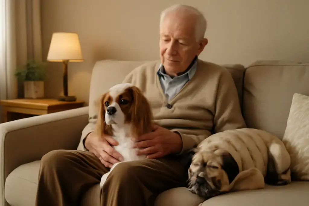 Cani adatti agli anziani: razze tranquille che richiedono poca attività ma tanta compagnia