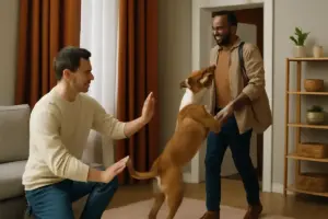 Come insegnare al cane a non saltare addosso agli ospiti? Una strategia che funziona davvero