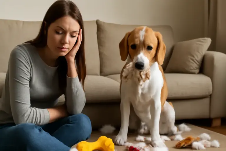 Perché il cane distrugge i giochi? Le ragioni nascoste e cosa fare subito