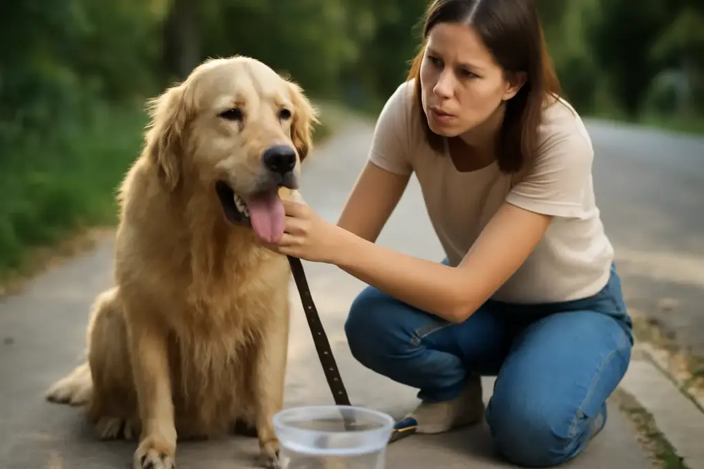 Come riconoscere la disidratazione nel cane: segnali da osservare dopo le passeggiate