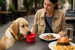 Cane e pasti fuori casa: trucchetti per pasti regolari anche in viaggio