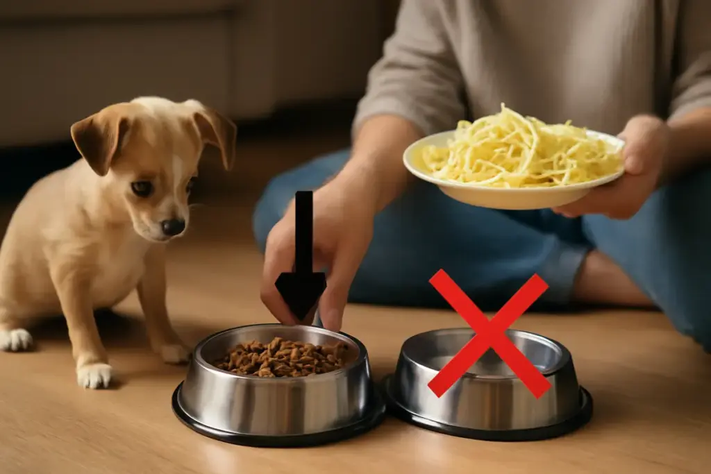 Alimentazione dei cuccioli di taglia piccola: errori frequenti che rallentano la crescita