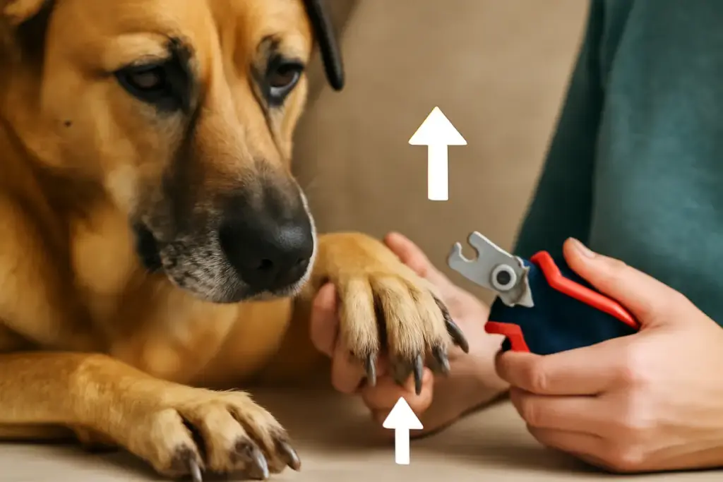Unghie del cane troppo lunghe: come capire quando tagliarle senza rischiare