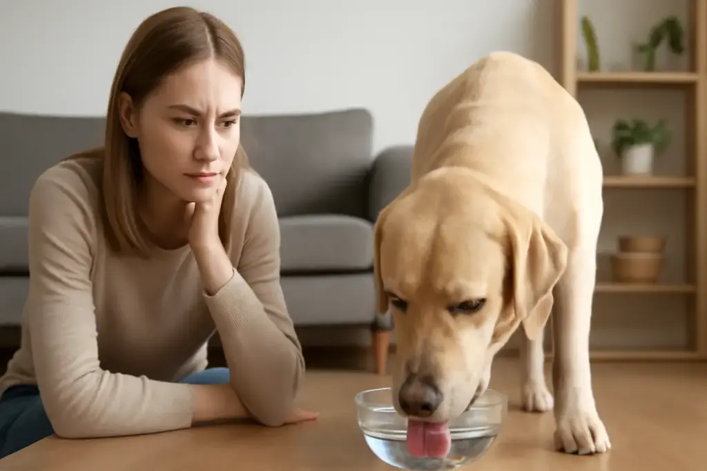 Perché il cane beve tanta acqua? Quando preoccuparsi e cosa può indicare