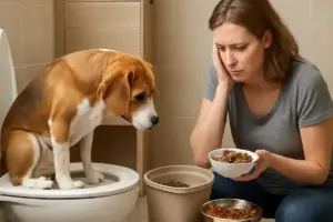 Cane che ha spesso diarrea: le possibili cause e come cambiare alimentazione in sicurezza
