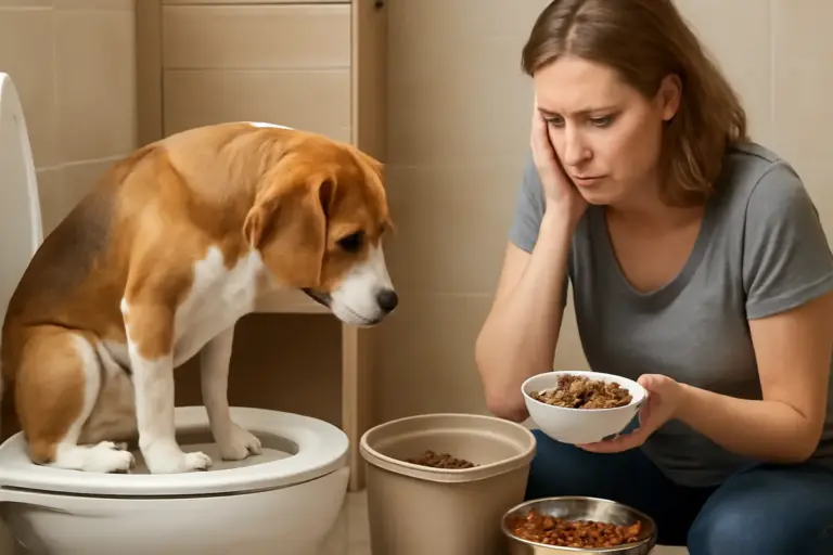 Cane che ha spesso diarrea: le possibili cause e come cambiare alimentazione in sicurezza