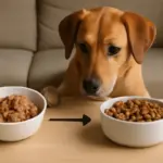 Passare dal cibo umido a quello secco: i passaggi giusti per evitare fastidi al cane
