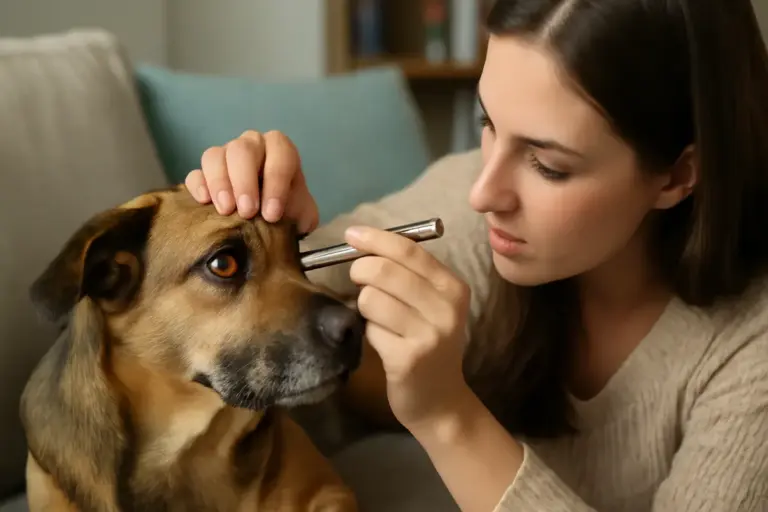 Cura degli occhi del cane: cosa controllare ogni giorno e segnali di possibili problemi