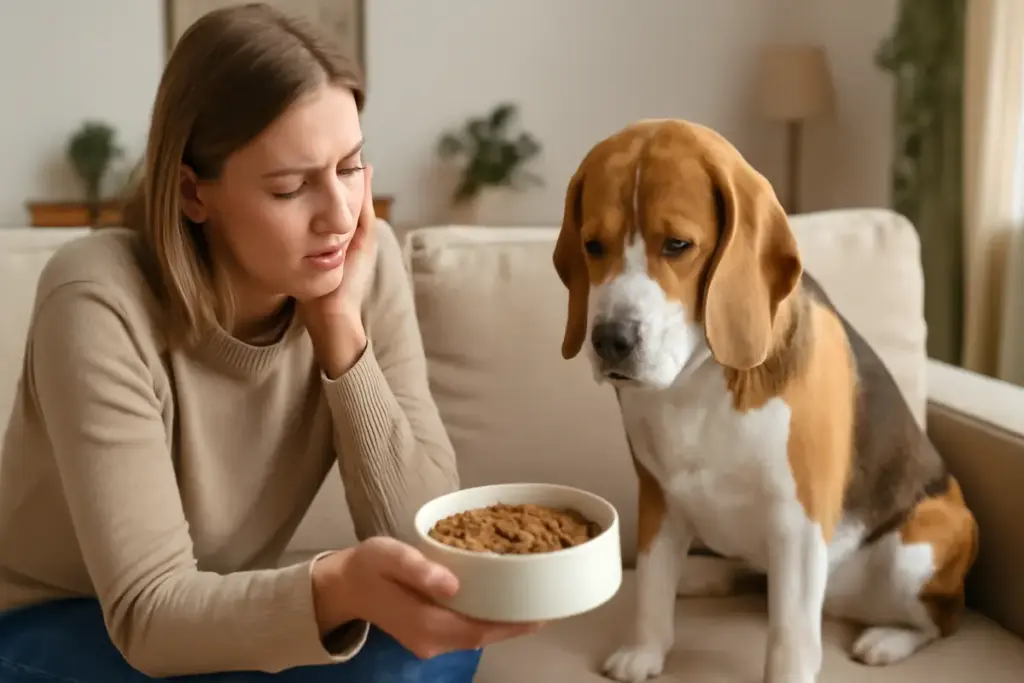 Cosa fare se il cane non vuole mangiare? Le cause nascoste e i rimedi efficaci