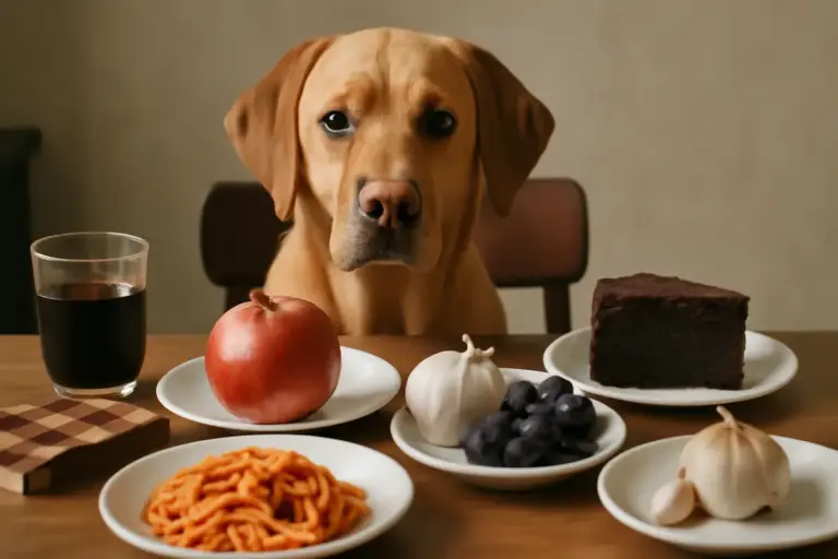 Cosa non deve mai mangiare un cane: i rischi gravi di cibi comuni sulle loro tavole